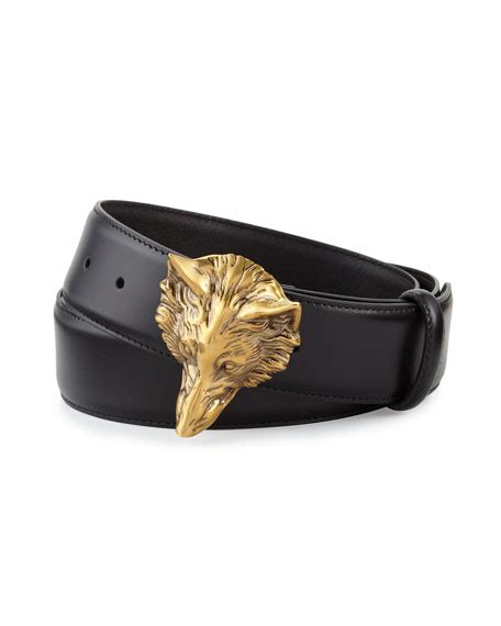 neiman marcus gucci belts|Gucci belts with wolf buckle.